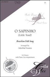 O Sapinho SA choral sheet music cover